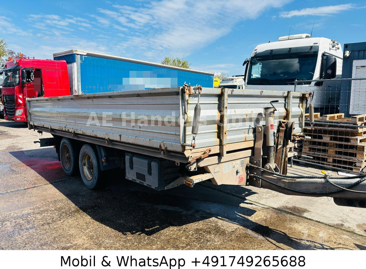 Low loader trailer Humbaur HTK 114522  DreiSeitenKipper Tandem *8m³: picture 12