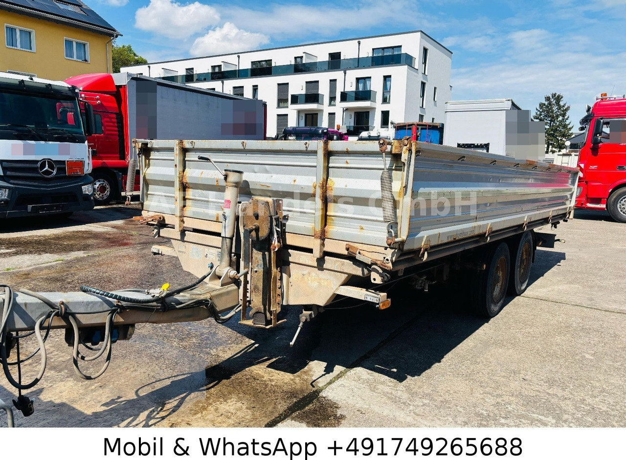 Low loader trailer Humbaur HTK 114522  DreiSeitenKipper Tandem *8m³: picture 13