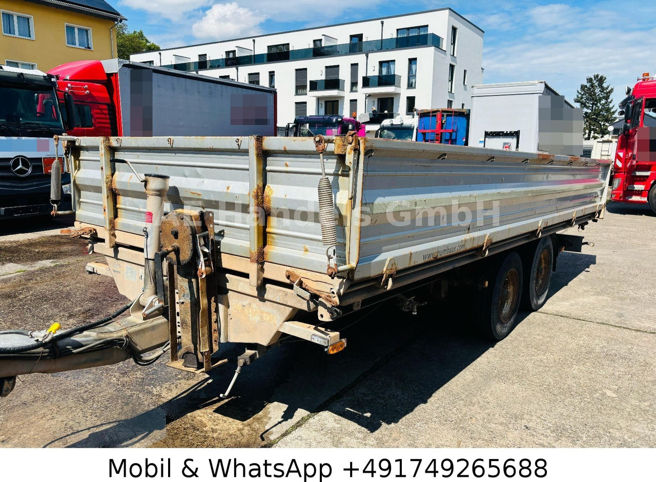 Low loader trailer Humbaur HTK 114522  DreiSeitenKipper Tandem *8m³: picture 6