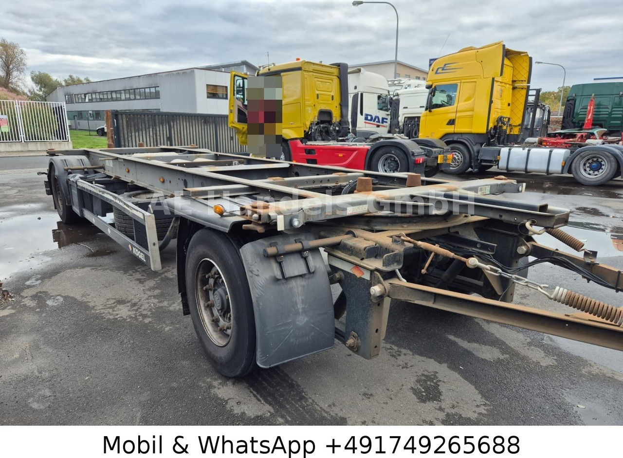 Kögel AW 18 BDF Drehschemel *Scheibenbremsen/Vollluft - Container transporter/ Swap body trailer: picture 1 Kögel AW 18 BDF Drehschemel *Scheibenbremsen/Vollluft - Container transporter/ Swap body trailer: picture 1