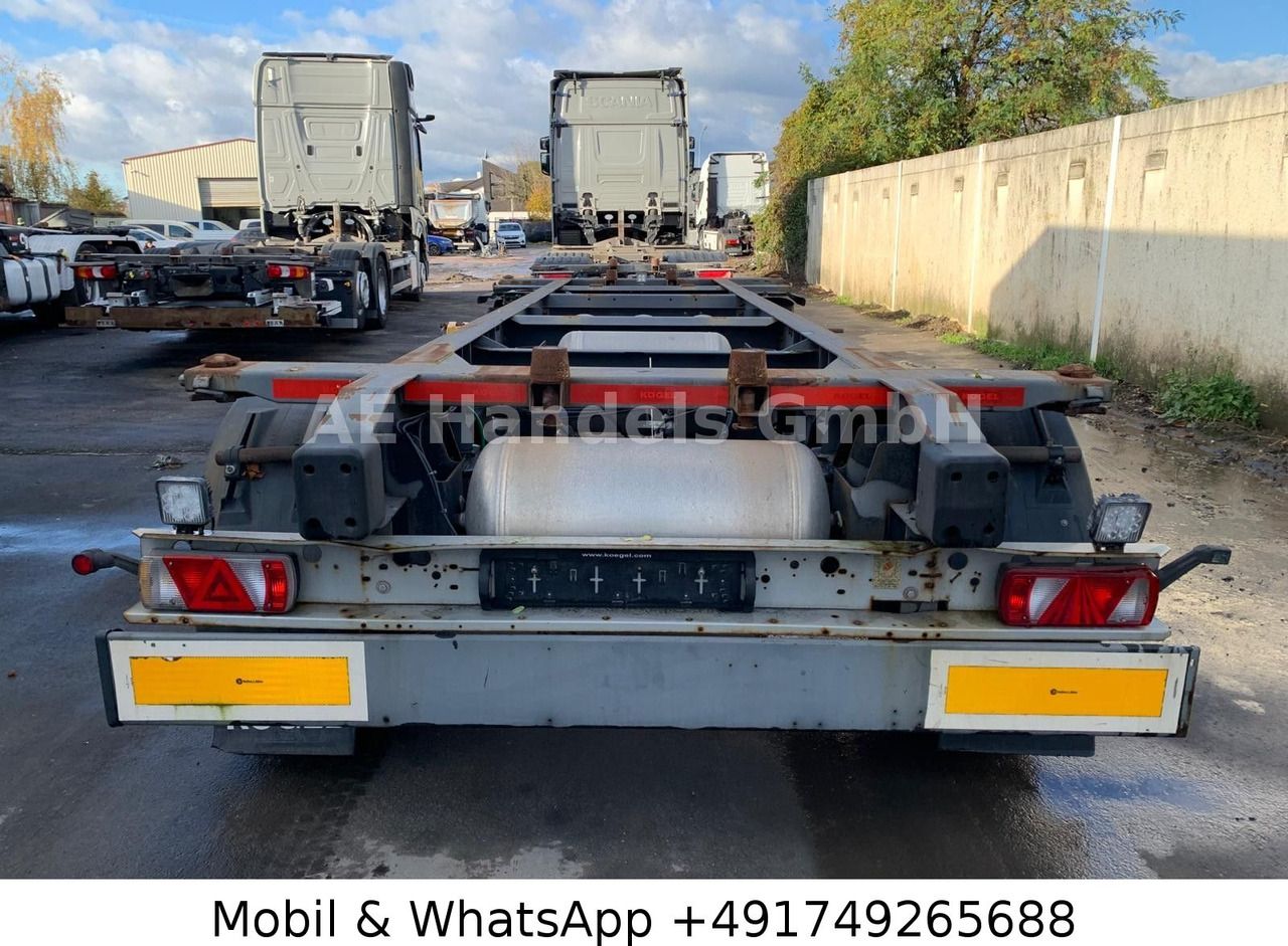 Kögel AW 18 BDF Drehschemel *Scheibenbremsen/Vollluft - Container transporter/ Swap body trailer: picture 3 Kögel AW 18 BDF Drehschemel *Scheibenbremsen/Vollluft - Container transporter/ Swap body trailer: picture 3