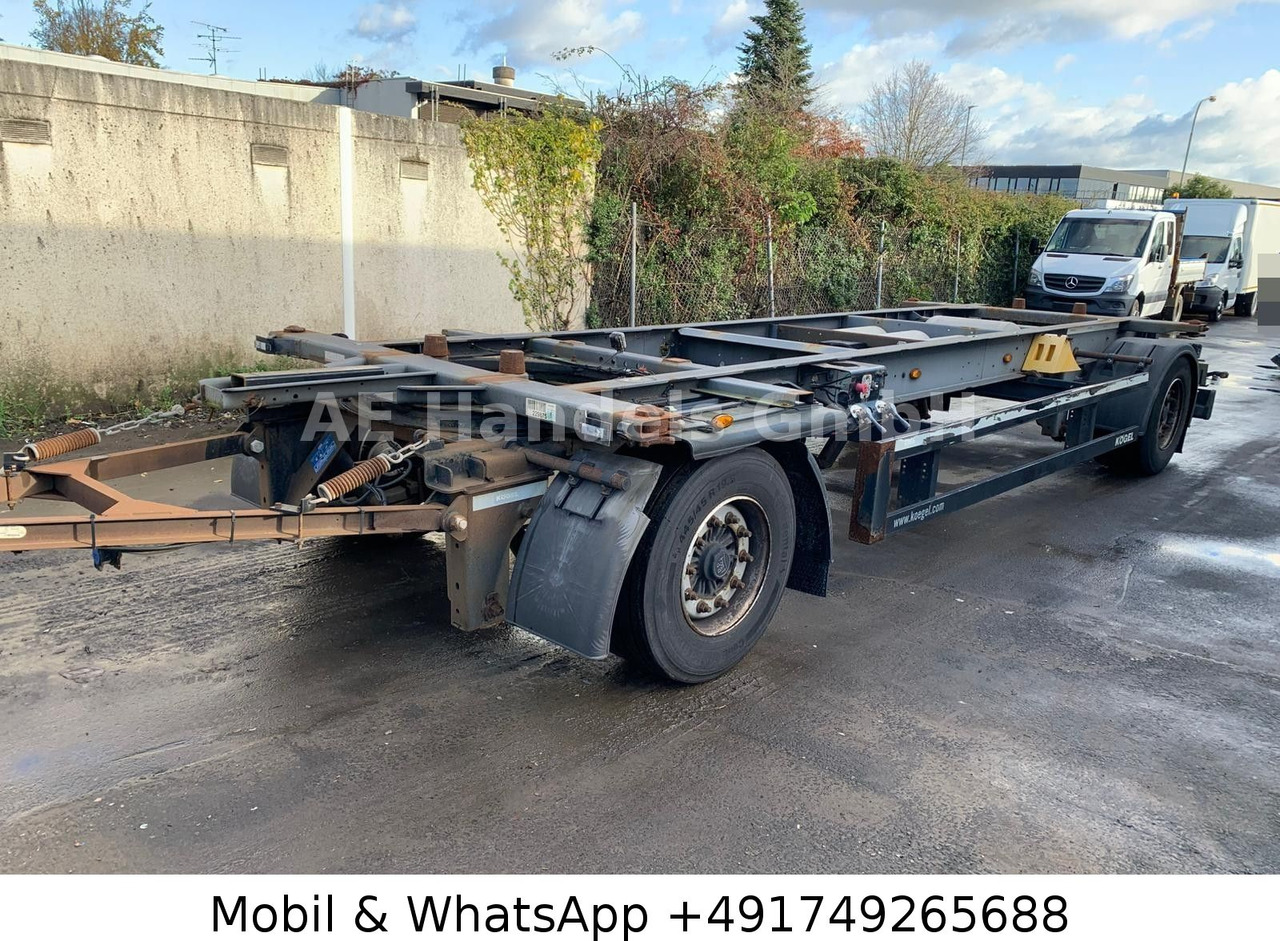 Kögel AW 18 BDF Drehschemel *Scheibenbremsen/Vollluft - Container transporter/ Swap body trailer: picture 5 Kögel AW 18 BDF Drehschemel *Scheibenbremsen/Vollluft - Container transporter/ Swap body trailer: picture 5