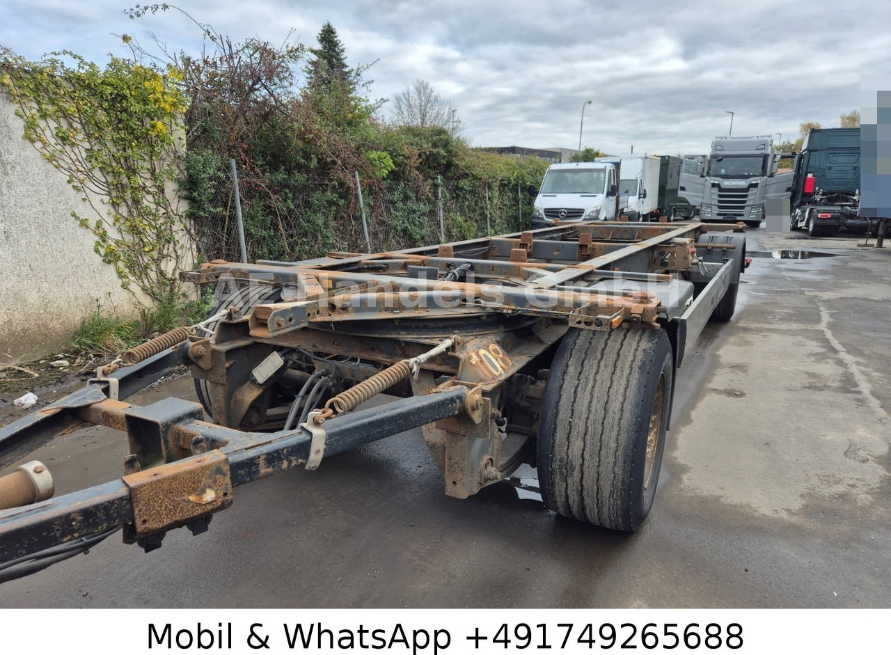 Krone AZW 18 BDF Drehschermel*Scheibenbremsen/VollLuft - Container transporter/ Swap body trailer: picture 1 Krone AZW 18 BDF Drehschermel*Scheibenbremsen/VollLuft - Container transporter/ Swap body trailer: picture 1