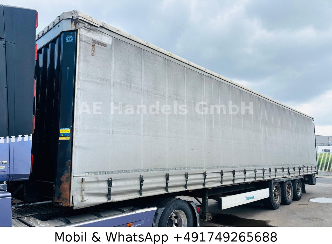 Curtainsider semi-trailer Krone SD *Edscha / Tautliner / 1.Liftachse / CodeXL: picture 1