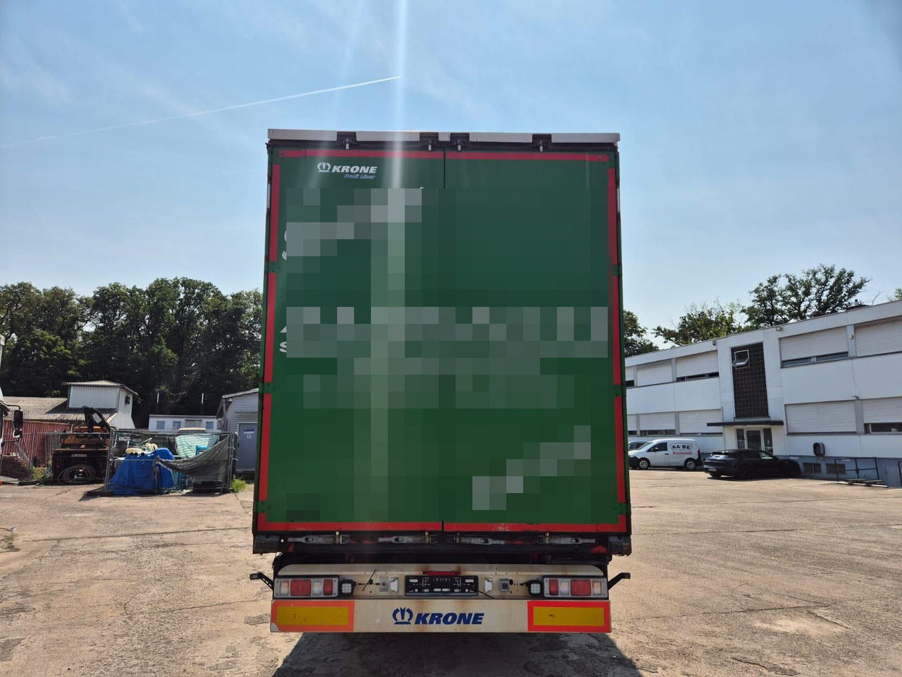 Krone SD *Edscha / Tautliner / 1.Liftachse / CodeXL - Curtainsider semi-trailer: picture 4 Krone SD *Edscha / Tautliner / 1.Liftachse / CodeXL - Curtainsider semi-trailer: picture 4