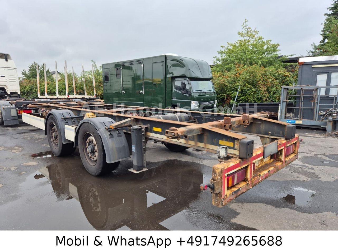 Krone ZZ Tandem BDF Tiefgekoppelt *Wabco/BWP/Luft - Chassis trailer: picture 3 Krone ZZ Tandem BDF Tiefgekoppelt *Wabco/BWP/Luft - Chassis trailer: picture 3
