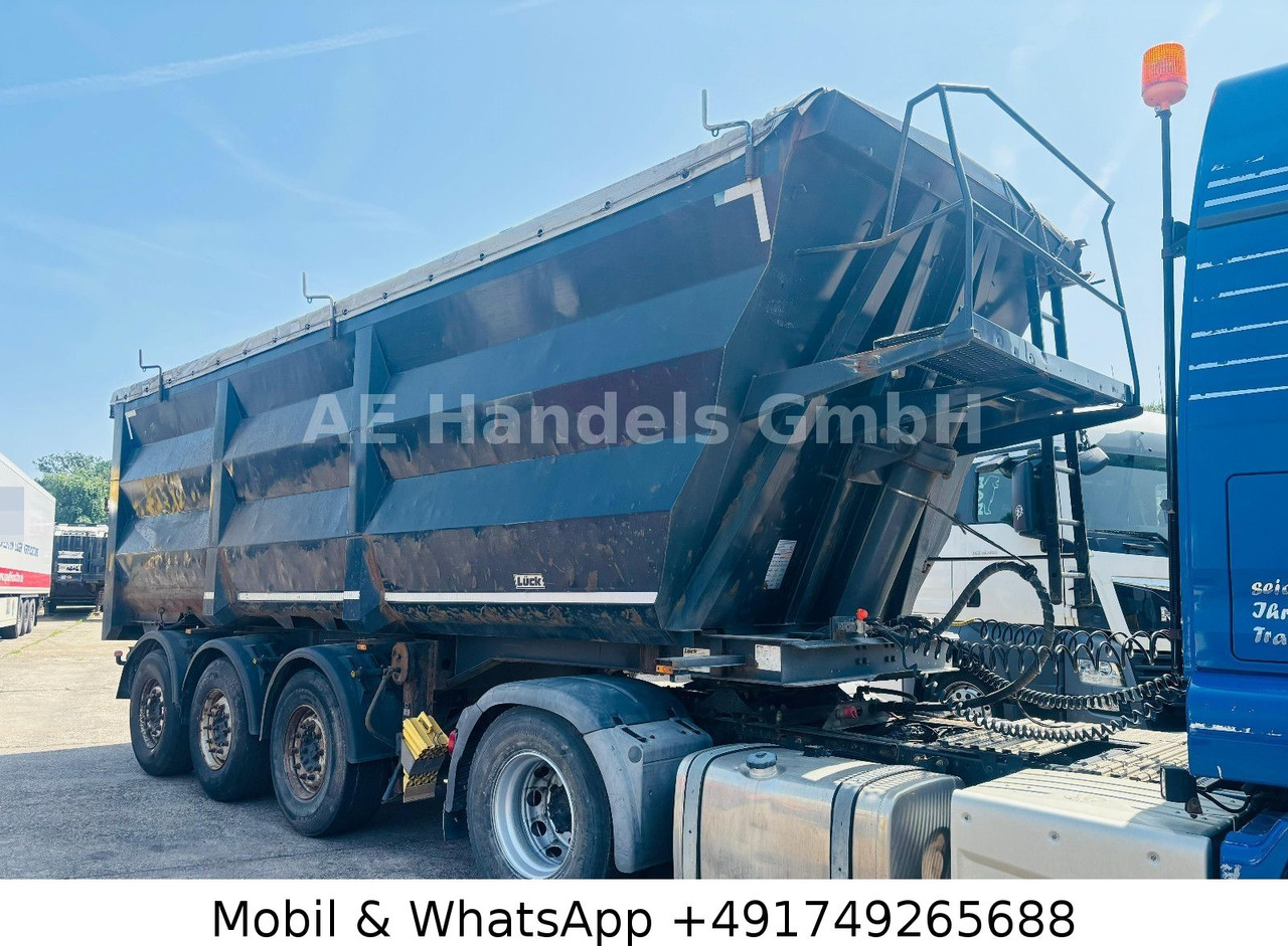 Lück SKF 35 Stahl *Liftachse/Portaltüren/38m³ - Tipper semi-trailer: picture 1 Lück SKF 35 Stahl *Liftachse/Portaltüren/38m³ - Tipper semi-trailer: picture 1