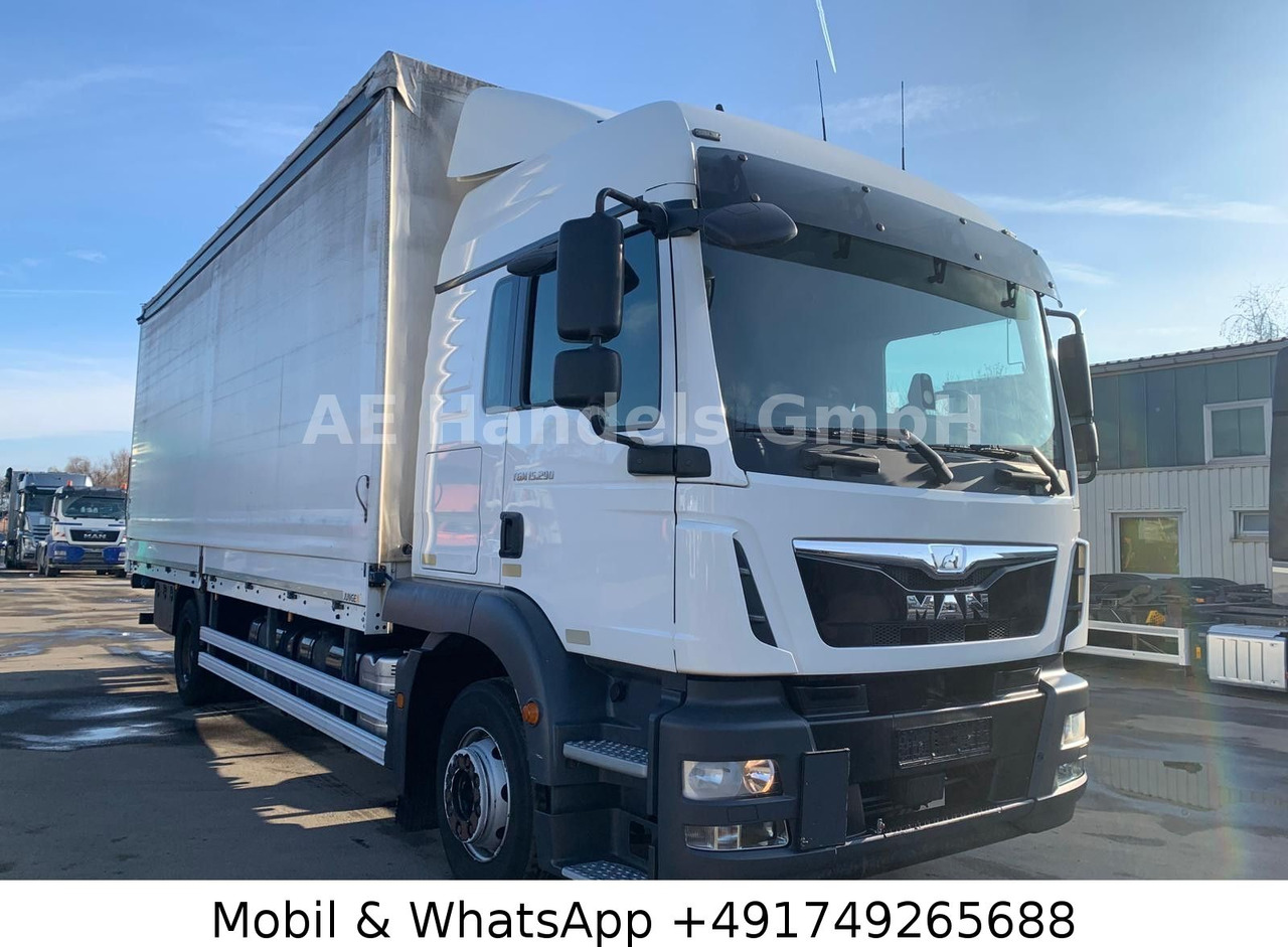 Curtainsider truck MAN TGM 15.290 LX LL 4x2*LBW/Edscha/Tautliner/2xTank: picture 6