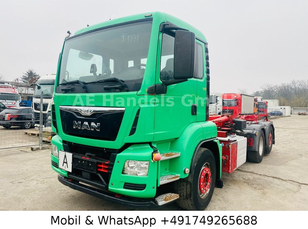 MAN TGS 26.440 M BL Abroller / Müllwagen *Lenk+Lift - Cab chassis truck: picture 1 MAN TGS 26.440 M BL Abroller / Müllwagen *Lenk+Lift - Cab chassis truck: picture 1
