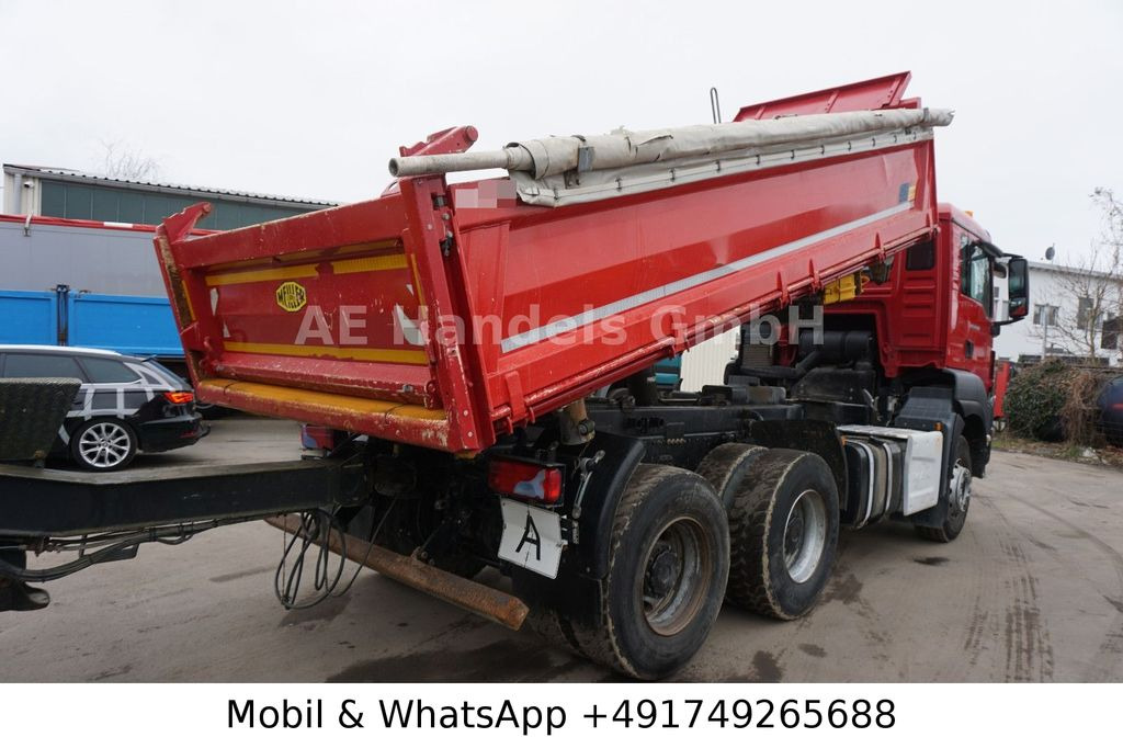 MAN TGS 26.500 XLX BB 6x4 *Pritarder/MEILLER-10m³/AP - Tipper: picture 4 MAN TGS 26.500 XLX BB 6x4 *Pritarder/MEILLER-10m³/AP - Tipper: picture 4