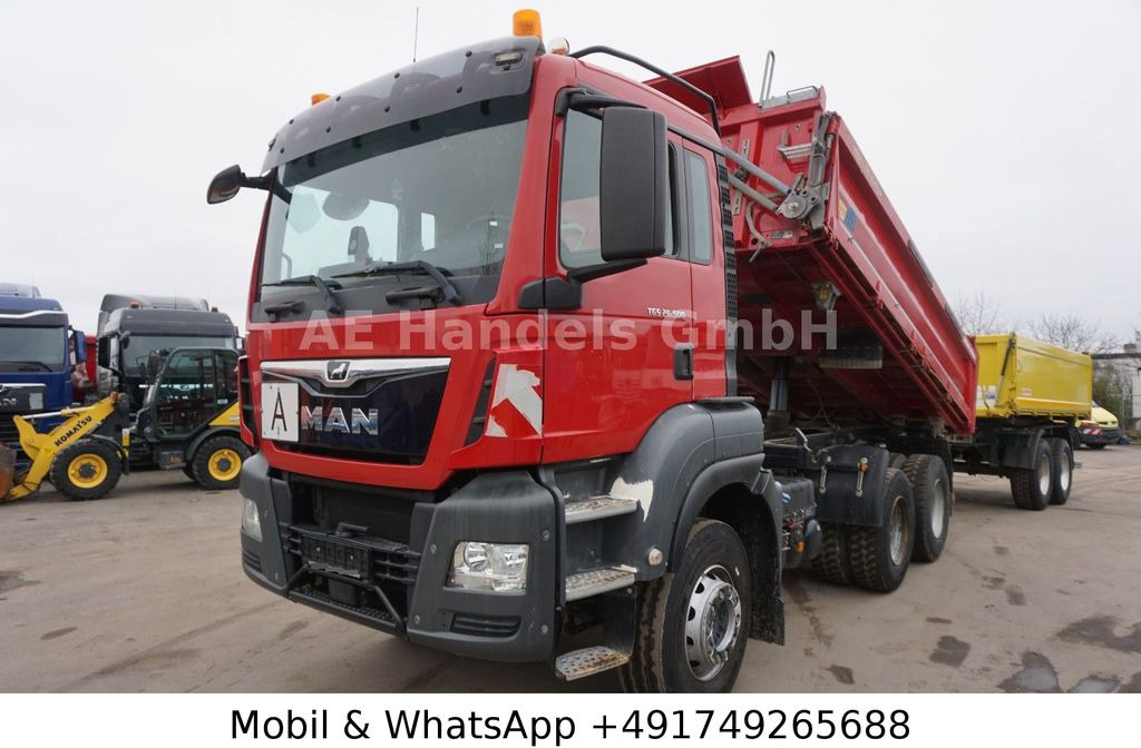 Tipper MAN TGS 26.500 XLX BB 6x4 *Pritarder/MEILLER-10m³/AP: picture 9
