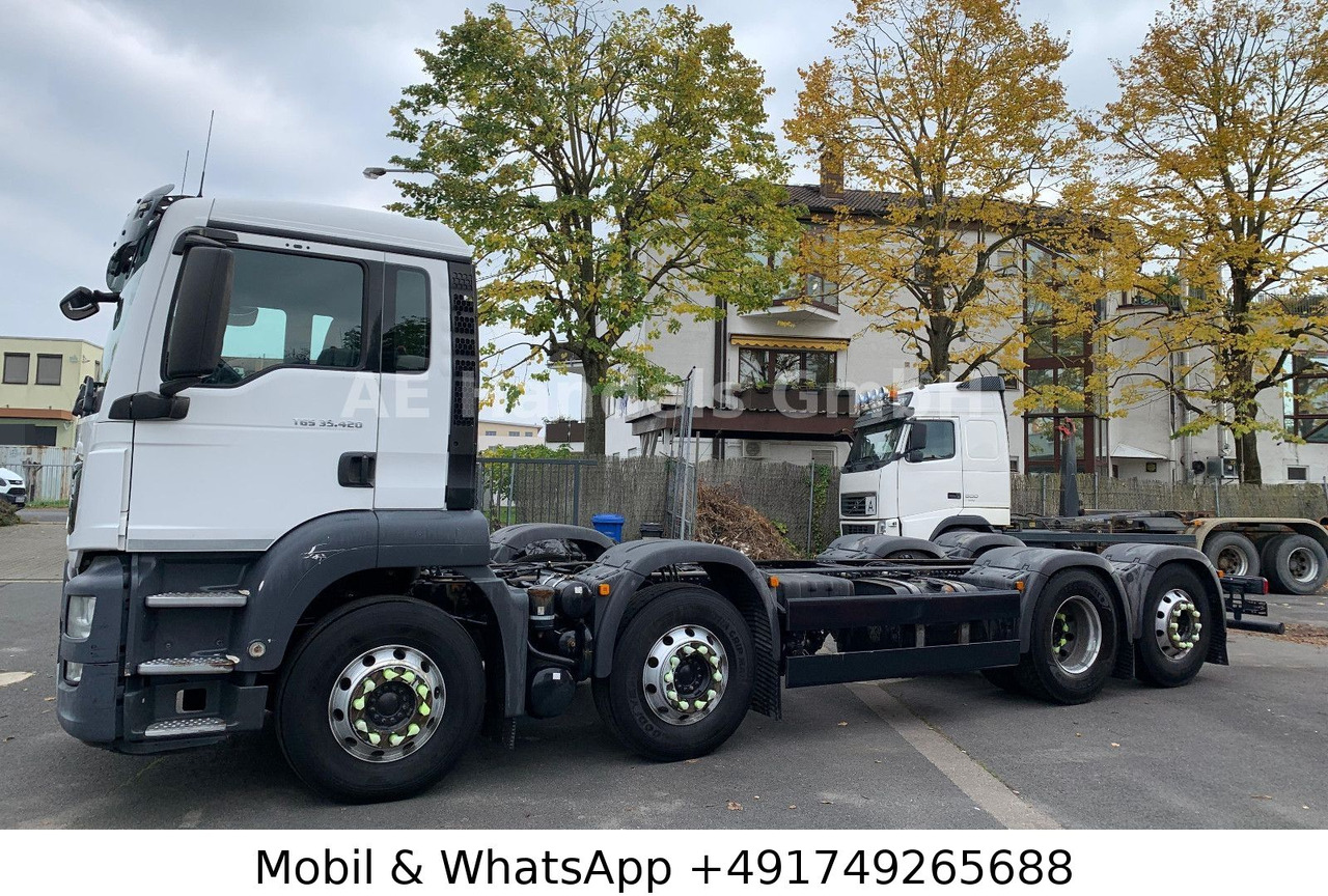 MAN TGS 32.420 M BL 8x2*Pritader/Lenk+Lift/Alcoa/ACC - Cab chassis truck: picture 2 MAN TGS 32.420 M BL 8x2*Pritader/Lenk+Lift/Alcoa/ACC - Cab chassis truck: picture 2