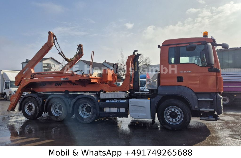 Hook lift truck MAN TGS 35.480 M BL 8x4 *Intarder/Palfinger-T26: picture 6