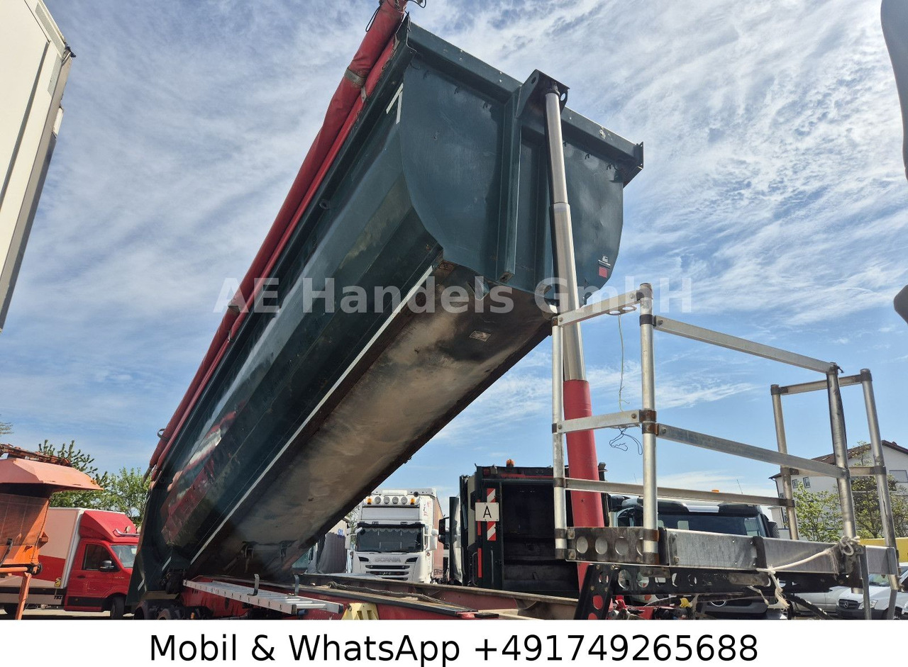 Meiller KISA 2 Stahl *24m³/1.Lift/Rollplane/Podest - Tipper semi-trailer: picture 1 Meiller KISA 2 Stahl *24m³/1.Lift/Rollplane/Podest - Tipper semi-trailer: picture 1