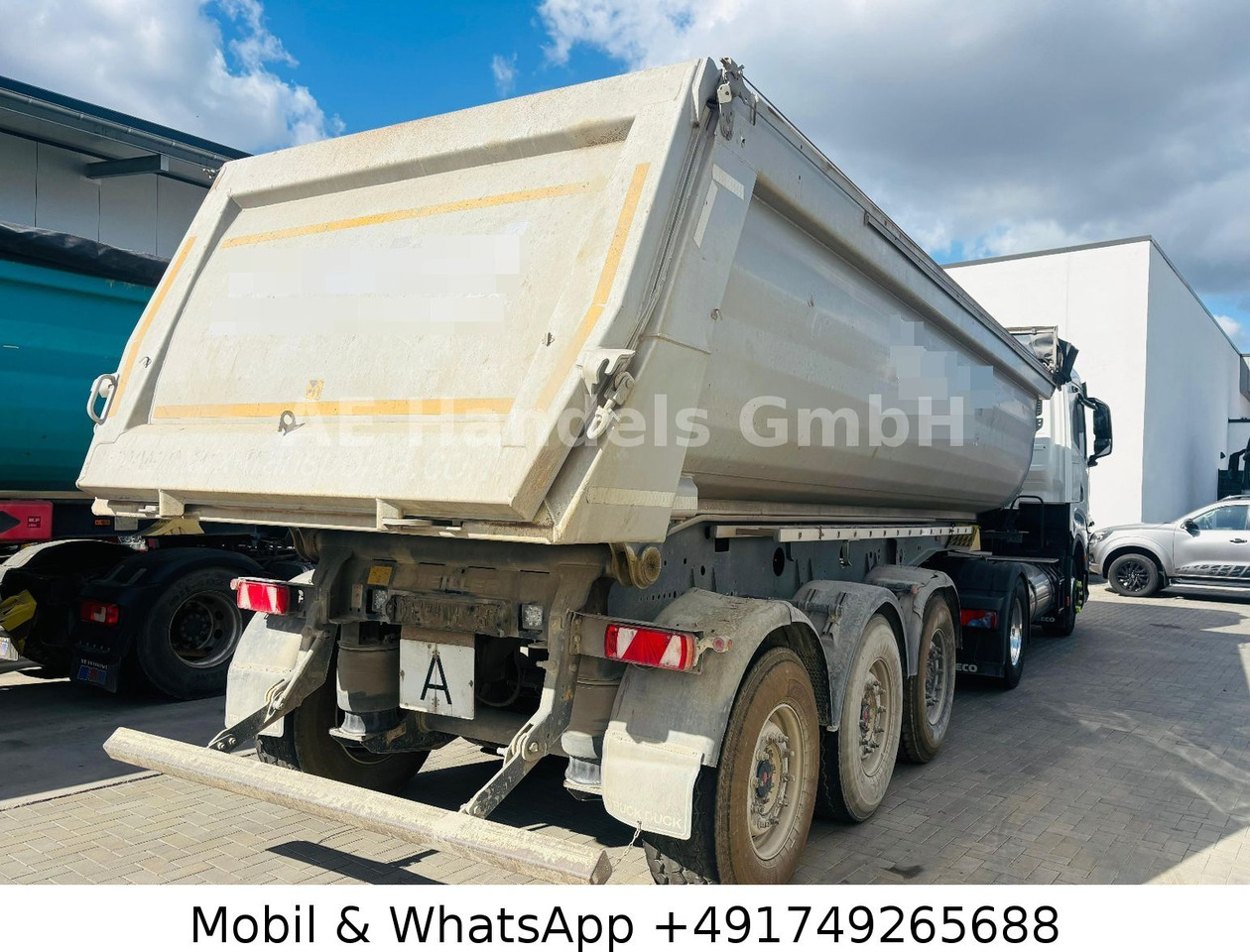 Meiller KISA 3 Stahl *26m³/Lift/E-Verdeck-MEILLER - Tipper semi-trailer: picture 3 Meiller KISA 3 Stahl *26m³/Lift/E-Verdeck-MEILLER - Tipper semi-trailer: picture 3