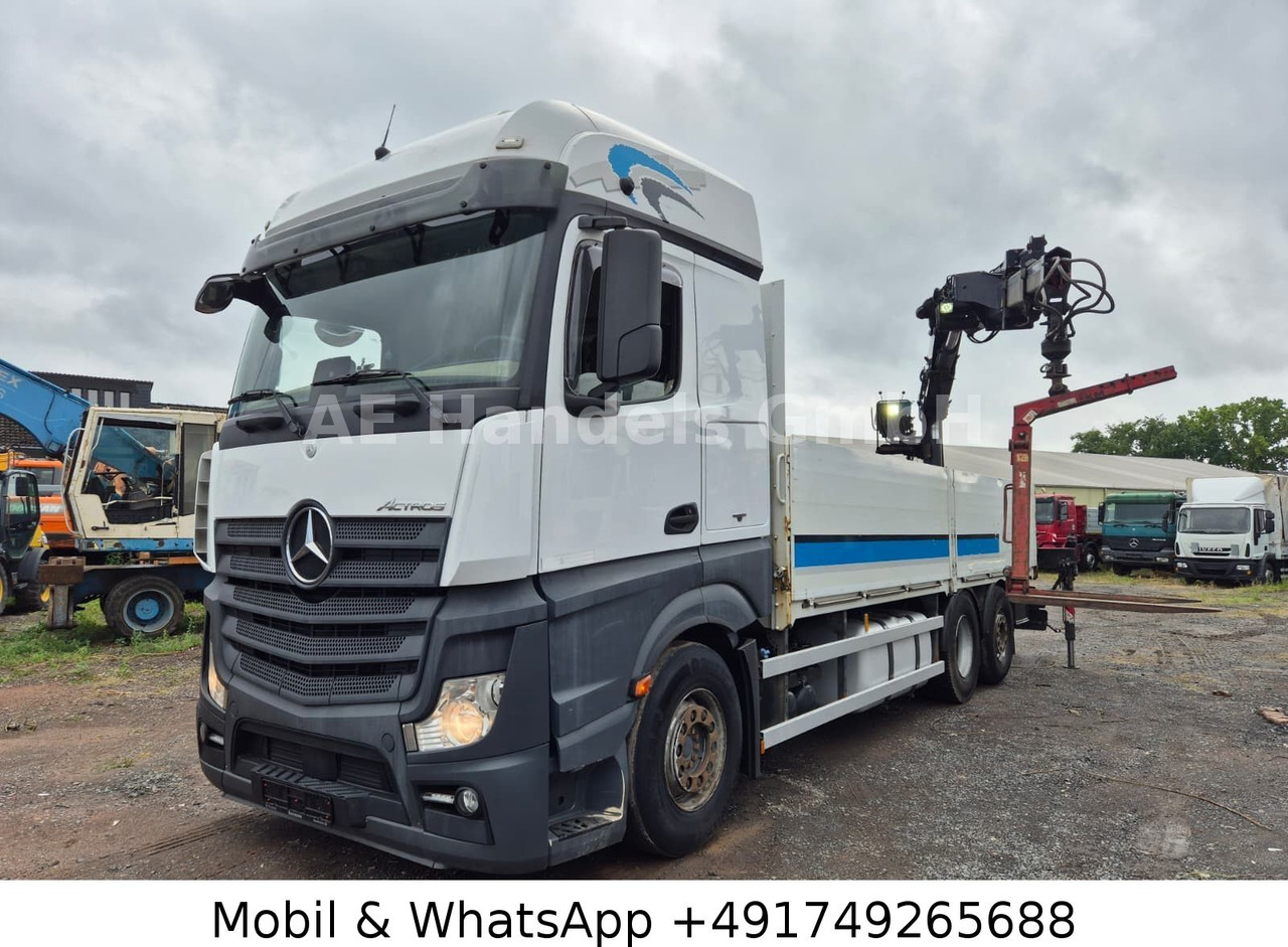 Mercedes-Benz Actros IV 2645 L LL 6x2 *Retarder/Hiab-177K-Pro - Dropside/ Flatbed truck, Crane truck: picture 1 Mercedes-Benz Actros IV 2645 L LL 6x2 *Retarder/Hiab-177K-Pro - Dropside/ Flatbed truck, Crane truck: picture 1
