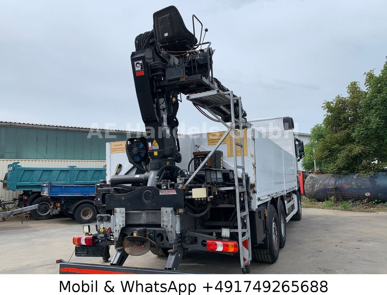 Mercedes-Benz Actros IV 2646 L LL 6x2 *Retarder/Hiab-177K-Pro - Dropside/ Flatbed truck, Crane truck: picture 5 Mercedes-Benz Actros IV 2646 L LL 6x2 *Retarder/Hiab-177K-Pro - Dropside/ Flatbed truck, Crane truck: picture 5