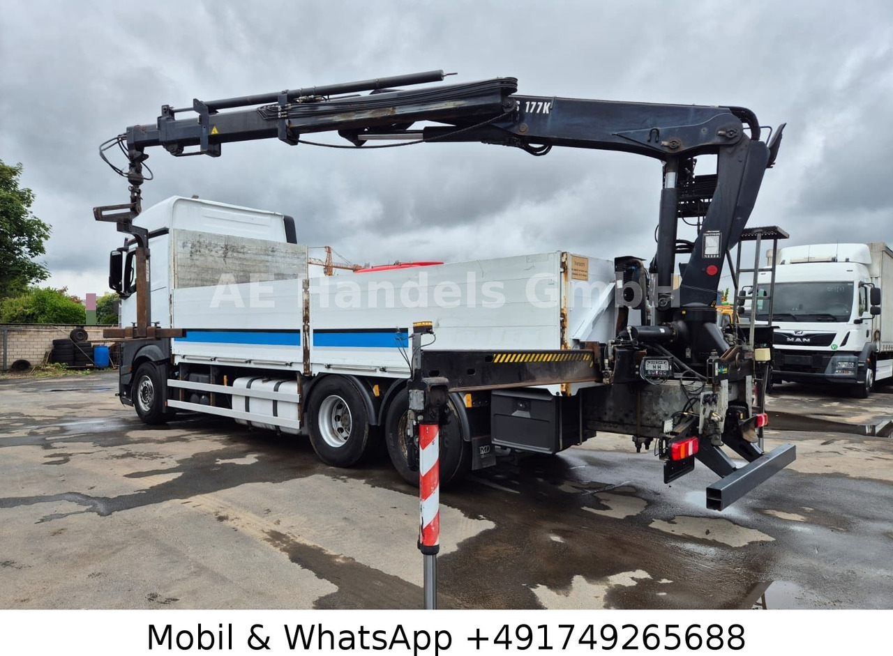 Mercedes-Benz Actros IV 2646 L LL 6x2 *Retarder/Hiab-177K-Pro - Dropside/ Flatbed truck, Crane truck: picture 3 Mercedes-Benz Actros IV 2646 L LL 6x2 *Retarder/Hiab-177K-Pro - Dropside/ Flatbed truck, Crane truck: picture 3