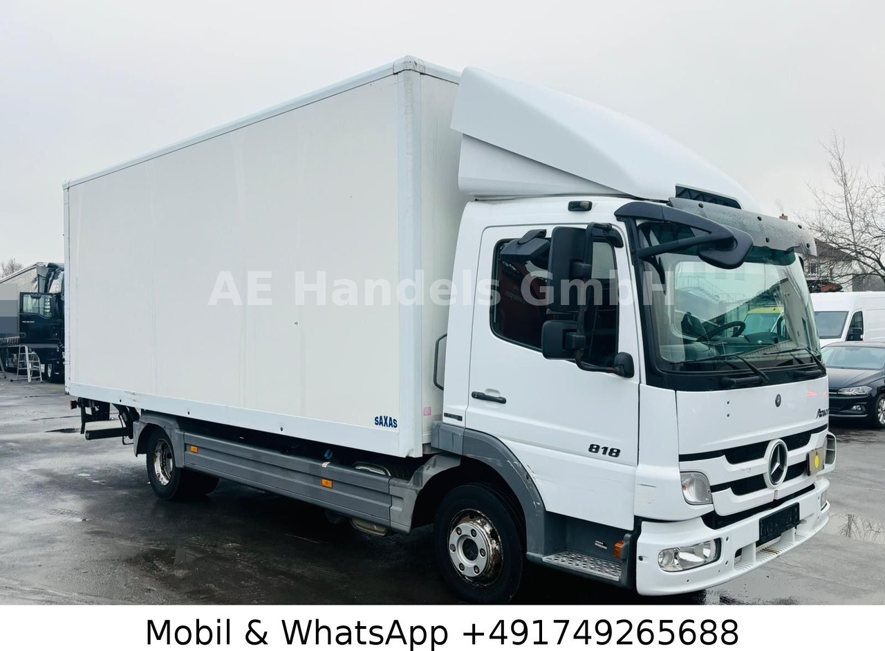 Mercedes-Benz Atego 818 L BL 4x2 *Ladebordwand/Spoiler/AHK/AC - Box van: picture 1 Mercedes-Benz Atego 818 L BL 4x2 *Ladebordwand/Spoiler/AHK/AC - Box van: picture 1