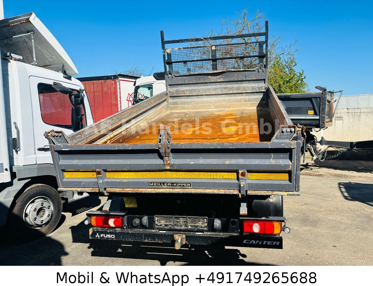Mitsubishi Canter Fuso 7C15 BB 3 Seiten *Manual/MEILLER-3m³ - Tipper van: picture 5 Mitsubishi Canter Fuso 7C15 BB 3 Seiten *Manual/MEILLER-3m³ - Tipper van: picture 5