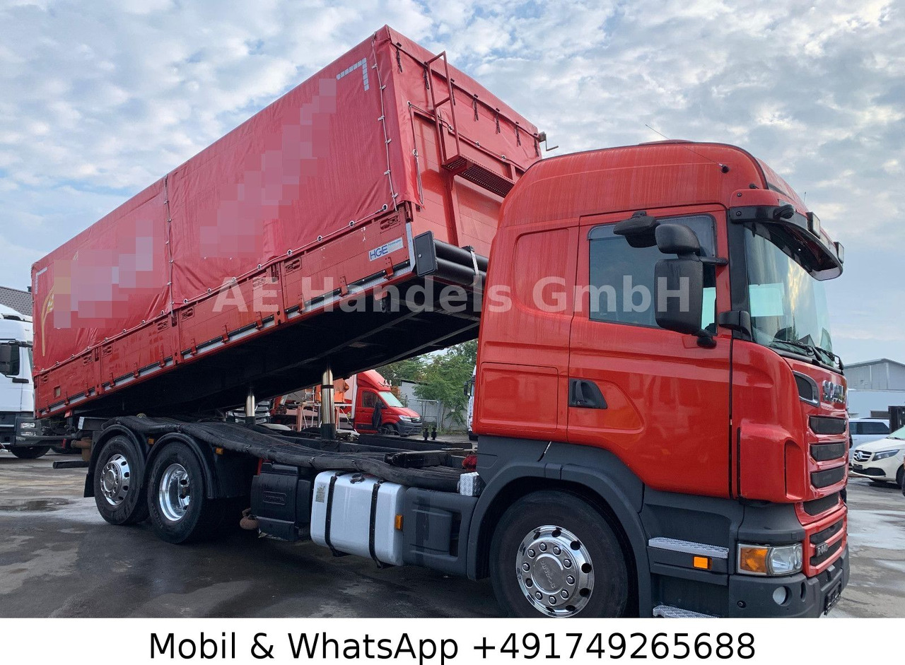 Tipper Scania R440 BL 6x2 *Retarder/Gebläse/Lenk+Lift: picture 9