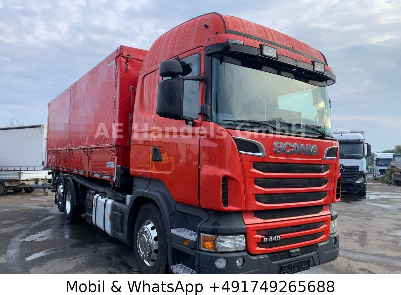 Tipper Scania R440 BL 6x2 *Retarder/Gebläse/Lenk+Lift: picture 11