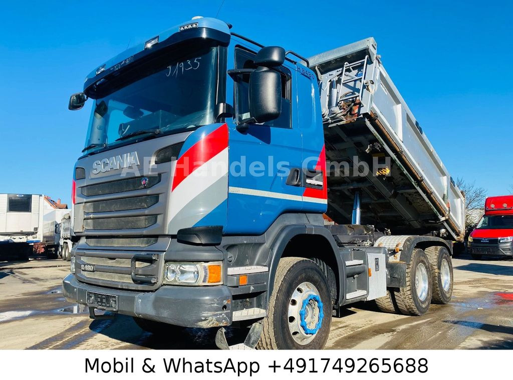 Scania R480 BB 6x4 Dautel*Retarder/Bordmatik/10m³/Alcoa - Tipper: picture 1 Scania R480 BB 6x4 Dautel*Retarder/Bordmatik/10m³/Alcoa - Tipper: picture 1