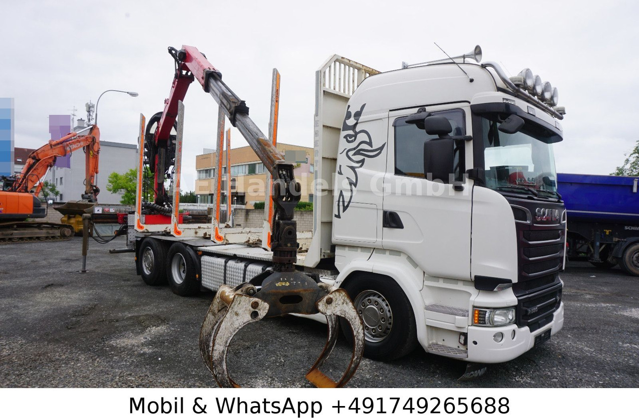 Scania R580 V8 Highline Palfinger-M120L97 *Retarder/ACC - Crane truck: picture 1 Scania R580 V8 Highline Palfinger-M120L97 *Retarder/ACC - Crane truck: picture 1