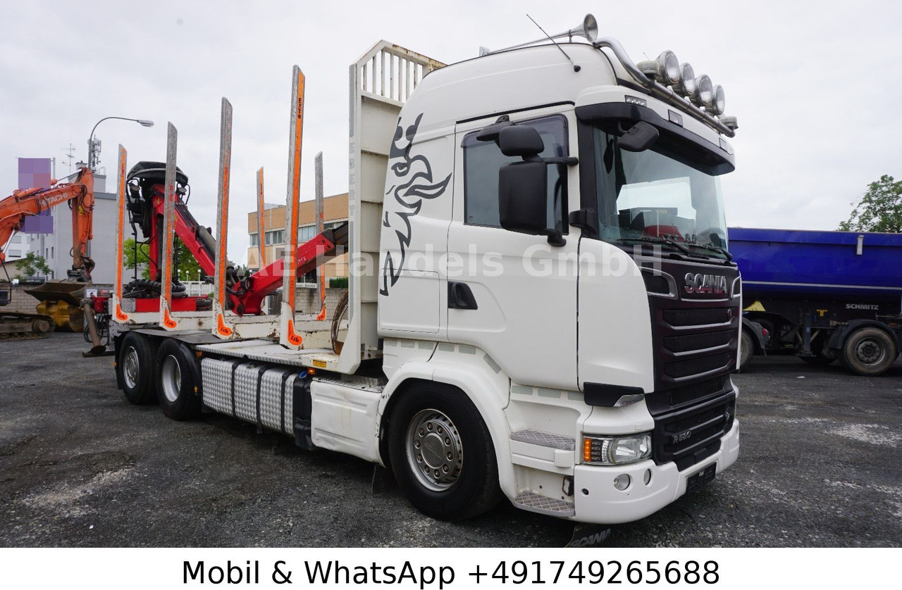 Scania R580 V8 Highline Palfinger-M120L97 *Retarder/ACC - Log truck, Crane truck: picture 2 Scania R580 V8 Highline Palfinger-M120L97 *Retarder/ACC - Log truck, Crane truck: picture 2