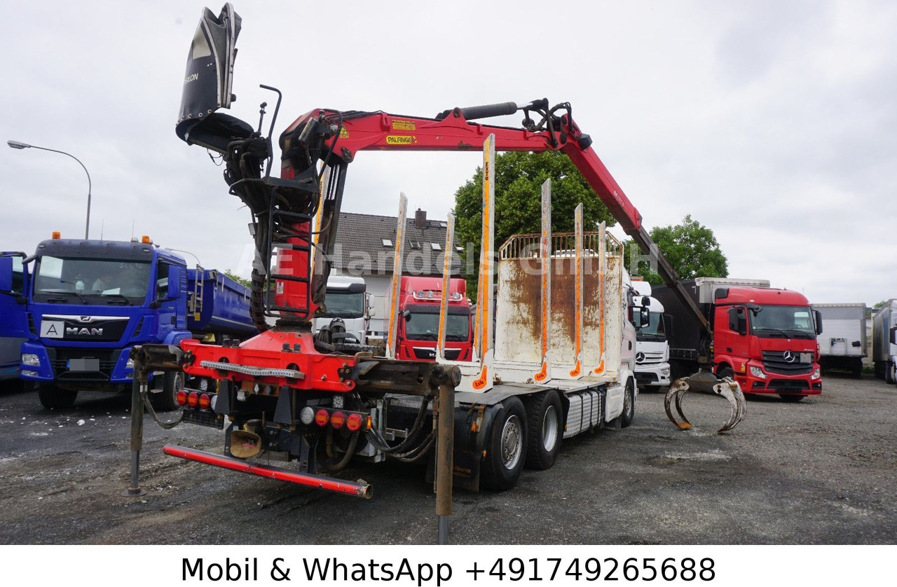 Scania R580 V8 Highline Palfinger-M120L97 *Retarder/ACC - Log truck, Crane truck: picture 3 Scania R580 V8 Highline Palfinger-M120L97 *Retarder/ACC - Log truck, Crane truck: picture 3