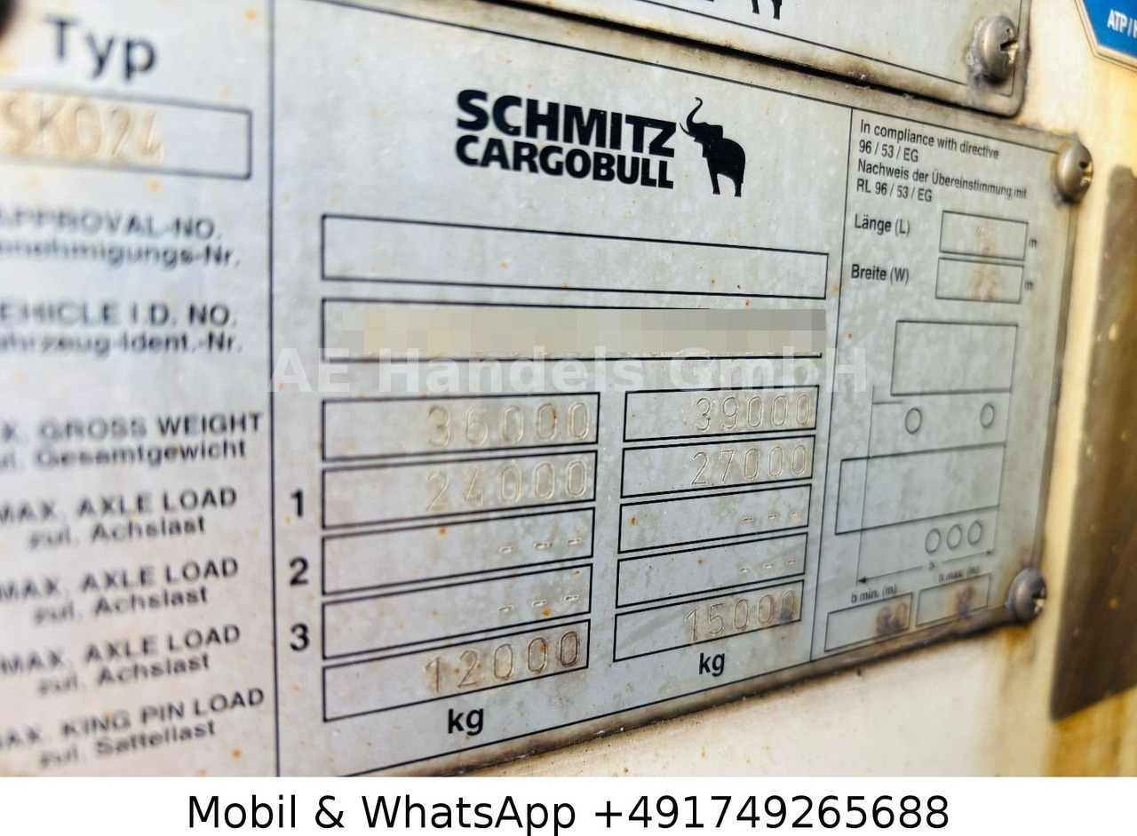 Schmitz Cargobull SKO 24/13.4 FP60 Cool *ThermoKing-SLX400/+-30° leasing Schmitz Cargobull SKO 24/13.4 FP60 Cool *ThermoKing-SLX400/+-30°: picture 14