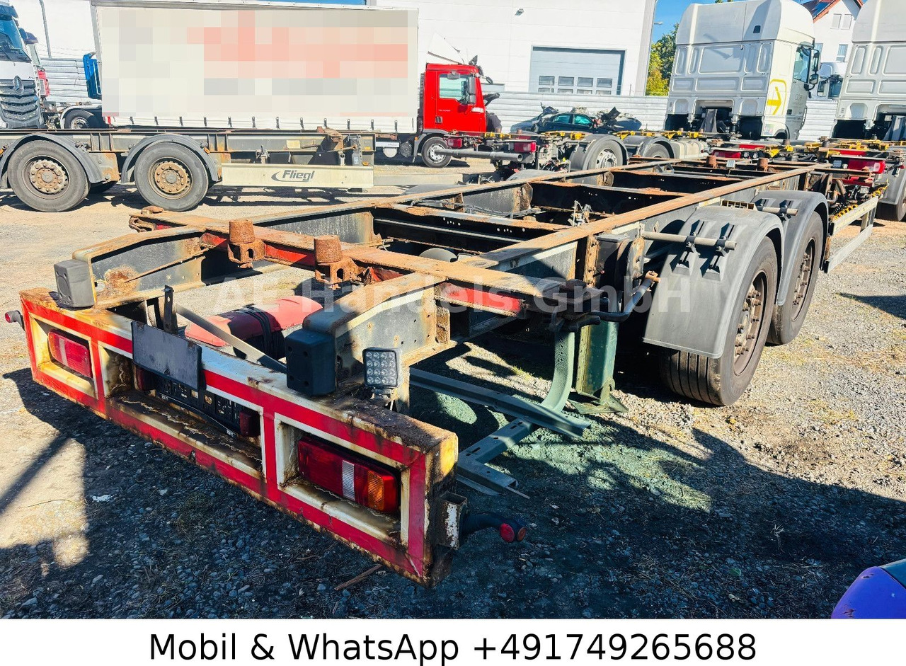 Schmitz Cargobull ZWF 18/L Tandem BDF Tiefgekoppelt*Scheibenbremse - Container transporter/ Swap body trailer: picture 3 Schmitz Cargobull ZWF 18/L Tandem BDF Tiefgekoppelt*Scheibenbremse - Container transporter/ Swap body trailer: picture 3