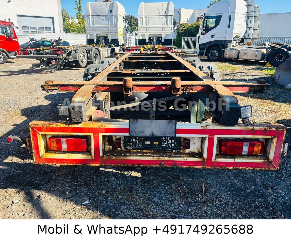 Schmitz Cargobull ZWF 18/L Tandem BDF Tiefgekoppelt*Scheibenbremse - Chassis trailer: picture 4 Schmitz Cargobull ZWF 18/L Tandem BDF Tiefgekoppelt*Scheibenbremse - Chassis trailer: picture 4