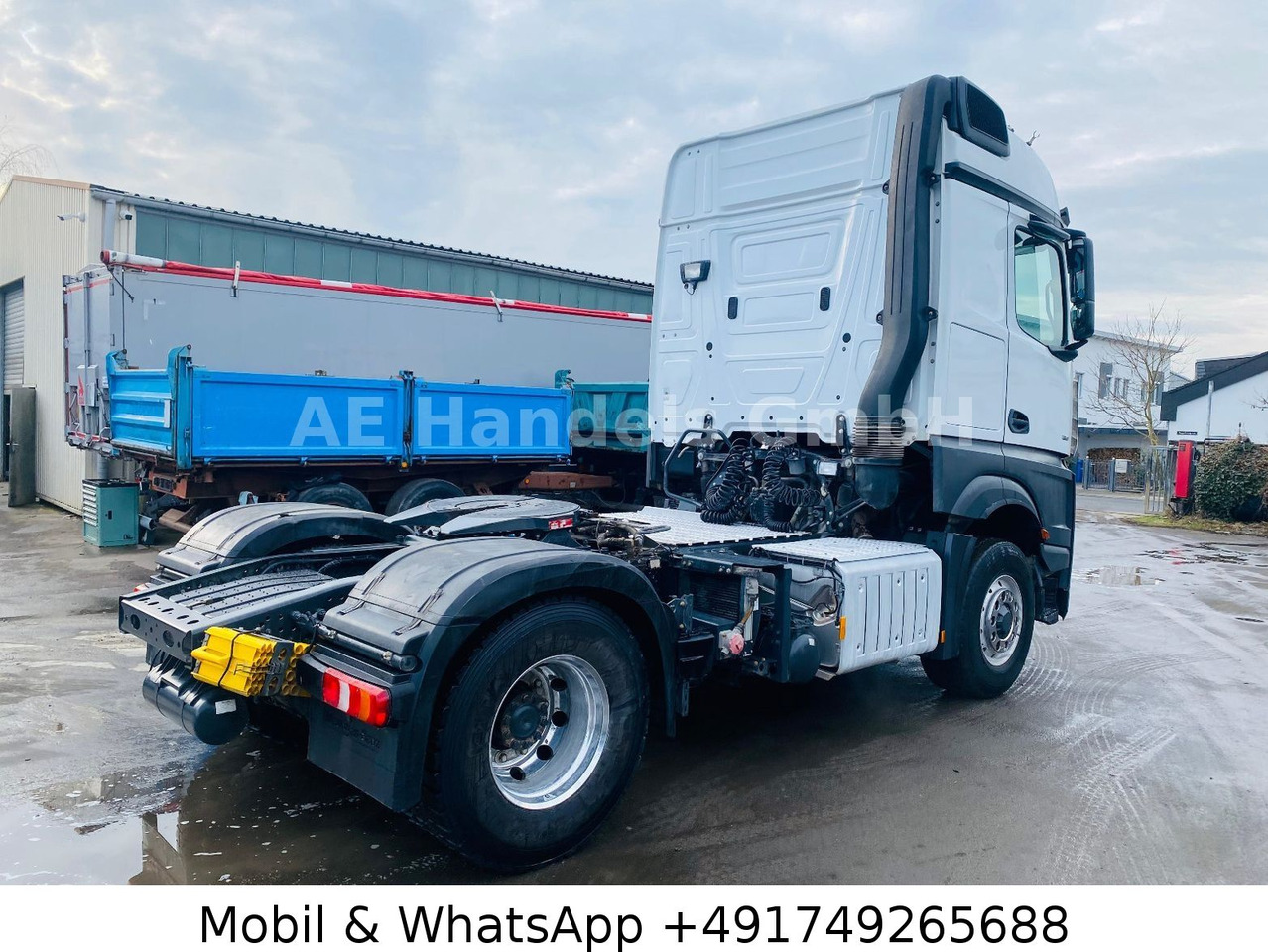 Mercedes-Benz Actros IV 1851 BL 4x4 HAD*Retarder/Hydr./ACC/LDW - Tractor unit: picture 3 Mercedes-Benz Actros IV 1851 BL 4x4 HAD*Retarder/Hydr./ACC/LDW - Tractor unit: picture 3