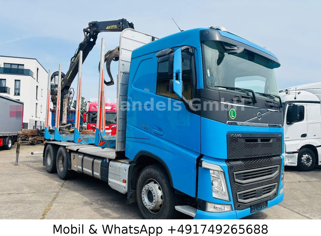 Volvo FH 540 BL 6x4 Tajfun LIV-150K *Retarder/Exte/ACC - Log truck, Crane truck: picture 1 Volvo FH 540 BL 6x4 Tajfun LIV-150K *Retarder/Exte/ACC - Log truck, Crane truck: picture 1