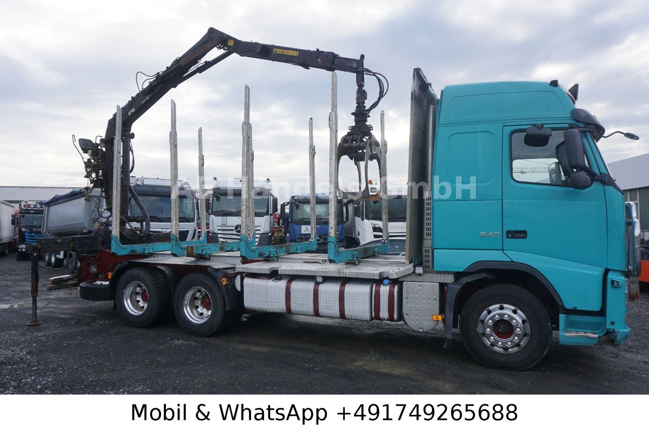 Volvo FH 540 Globe BL 6x4 Hiab 115z-80  *VEB+/AHK - Log truck, Crane truck: picture 2 Volvo FH 540 Globe BL 6x4 Hiab 115z-80  *VEB+/AHK - Log truck, Crane truck: picture 2