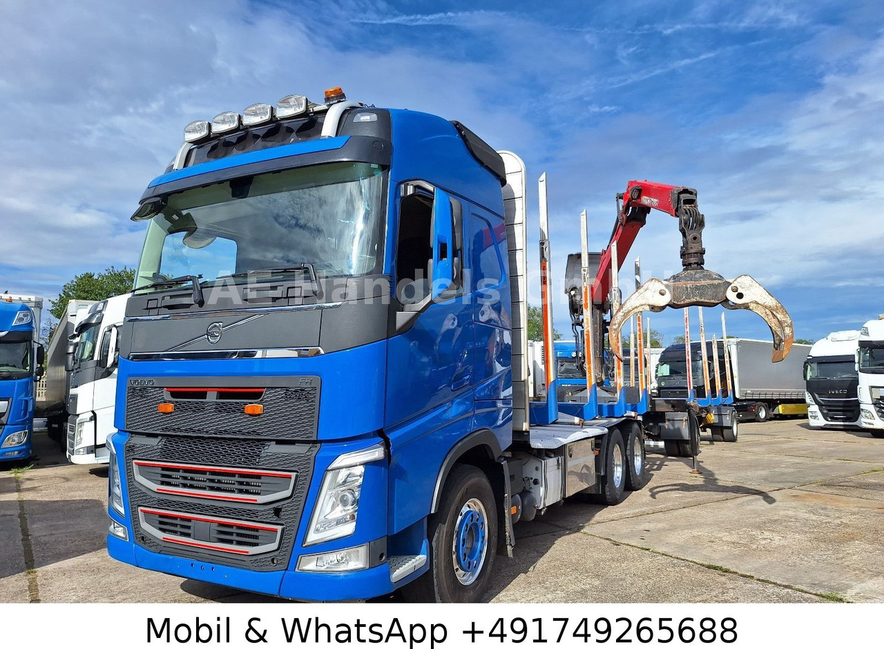 Volvo FH 540 Globe BL 6x4 Palfinger M12L80 *Retarder - Log truck, Crane truck: picture 1 Volvo FH 540 Globe BL 6x4 Palfinger M12L80 *Retarder - Log truck, Crane truck: picture 1