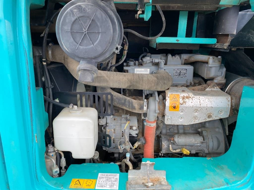 Mini excavator Kobelco SK85 MSR-3E / Certificat CE endommagée: picture 12