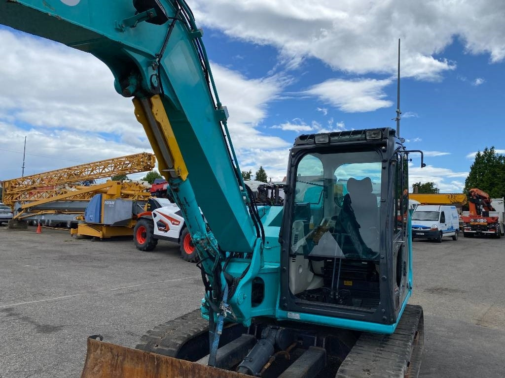 Crawler excavator Kobelco SK85 MSR-3E / Certificat CE endommagée: picture 17