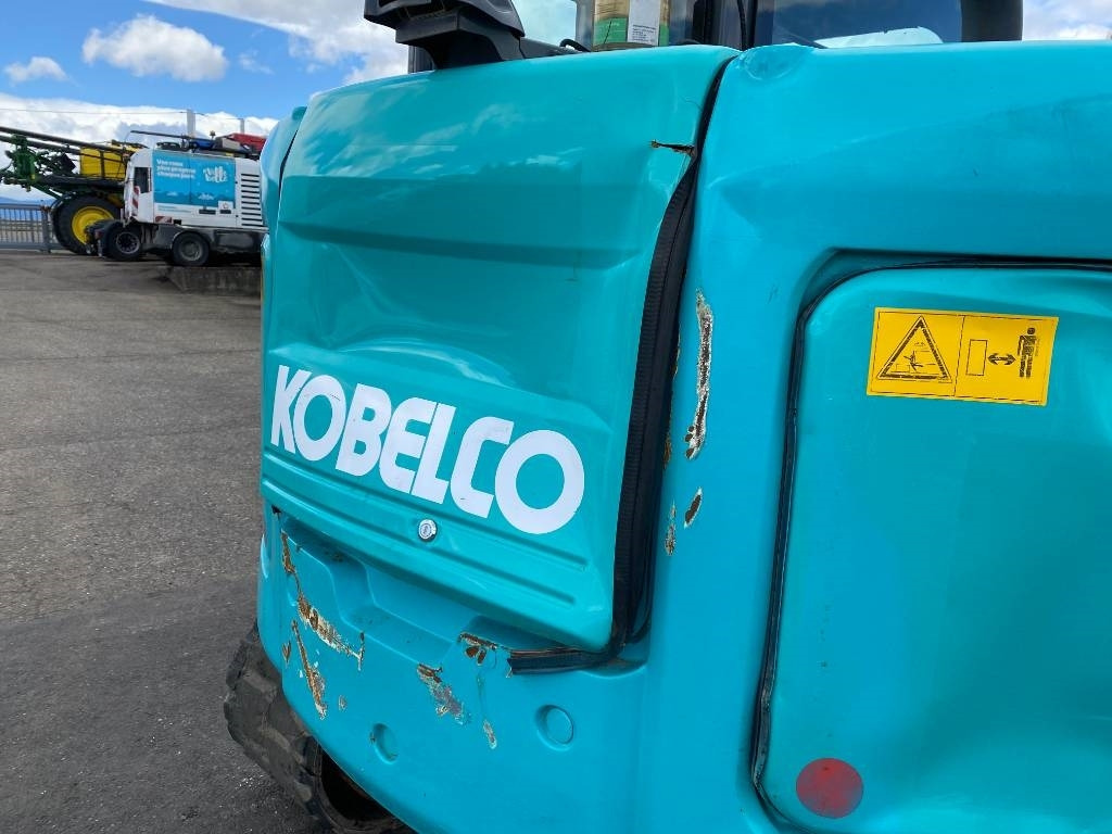 Crawler excavator Kobelco SK85 MSR-3E / Certificat CE endommagée: picture 37
