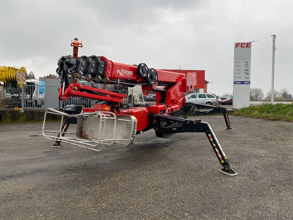 Platform Basket SPIDER 30T /1er Main-Origine Française endommagée - Telescopic boom: picture 2 Platform Basket SPIDER 30T /1er Main-Origine Française endommagée - Telescopic boom: picture 2