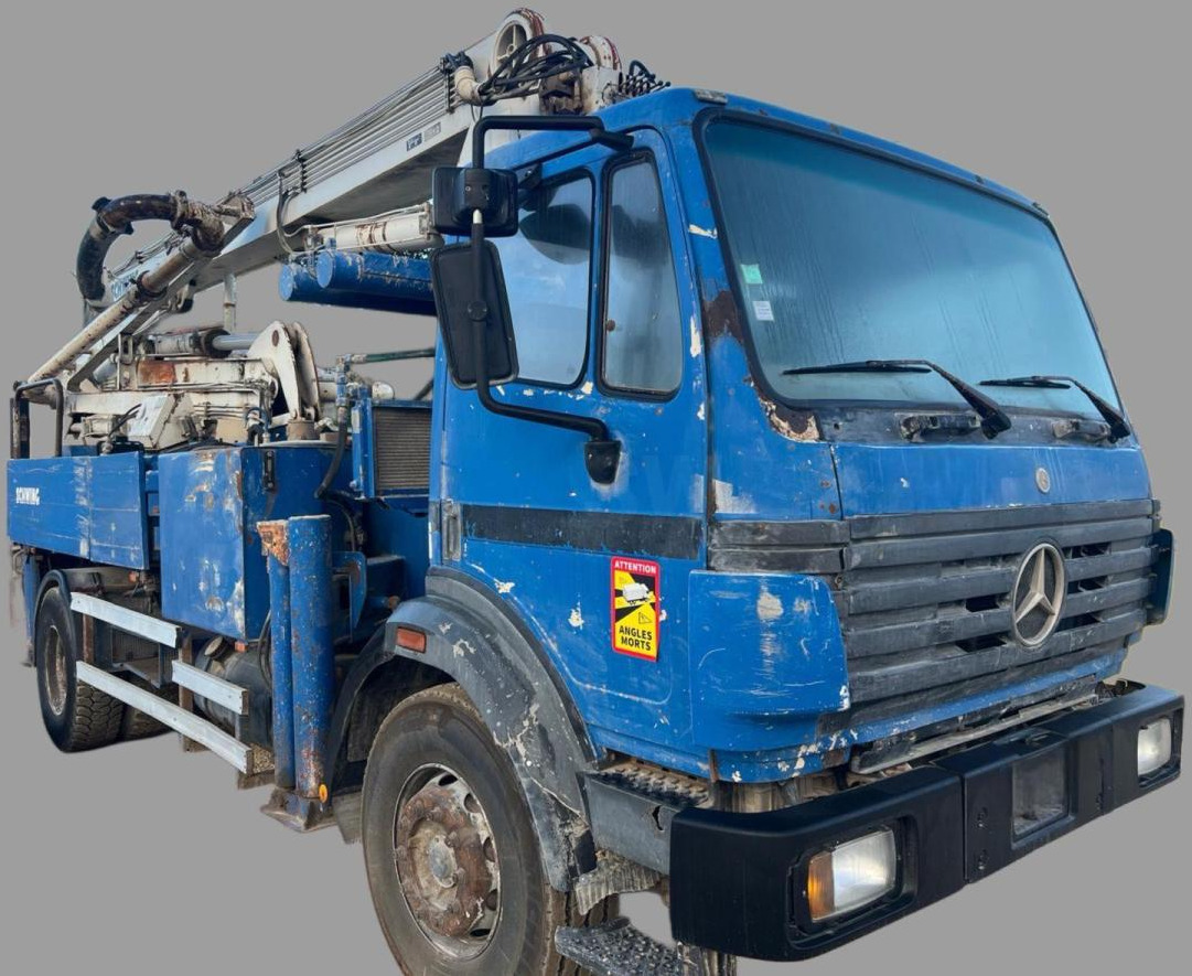 Mercedes 1835 - Concrete pump truck: picture 2 Mercedes 1835 - Concrete pump truck: picture 2