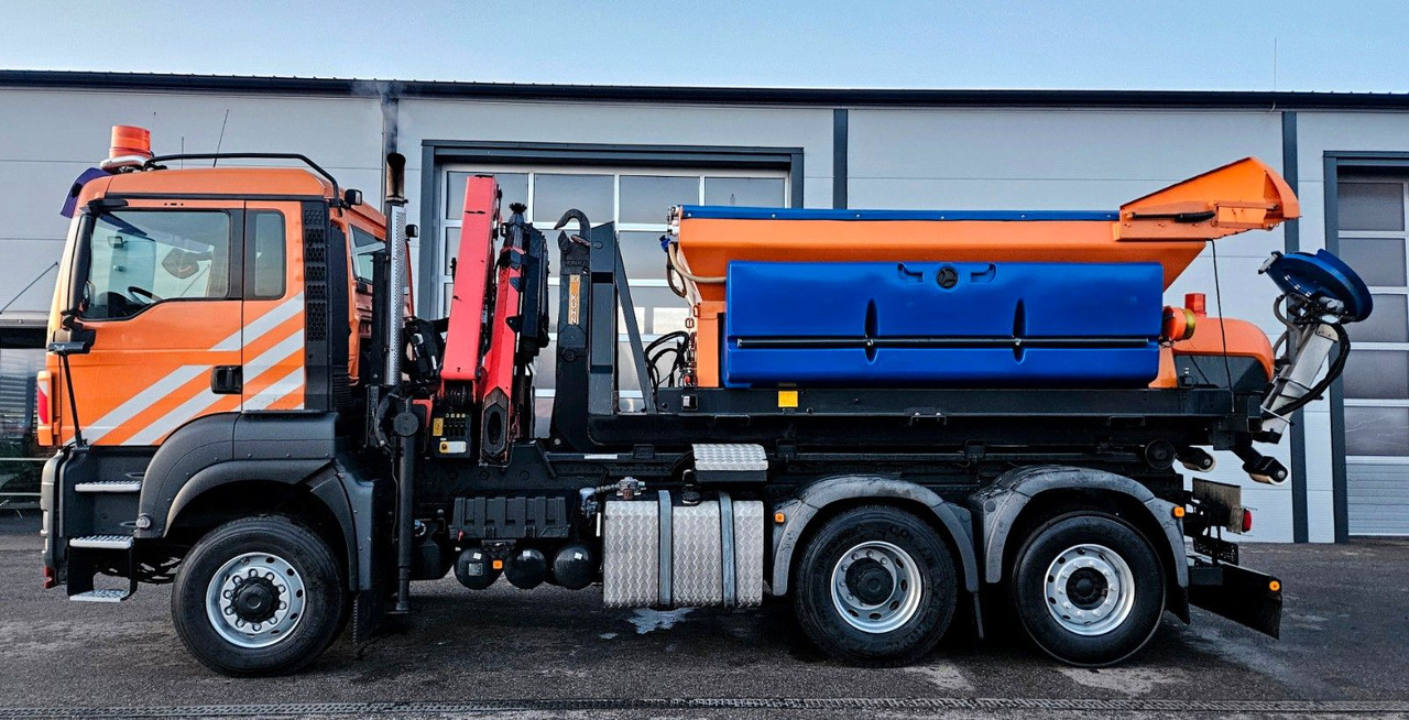 MAN TGS 28.400 6x4-4 BL Palfinger PK12002 Kran Euro5 - Tipper, Crane truck: picture 5 MAN TGS 28.400 6x4-4 BL Palfinger PK12002 Kran Euro5 - Tipper, Crane truck: picture 5