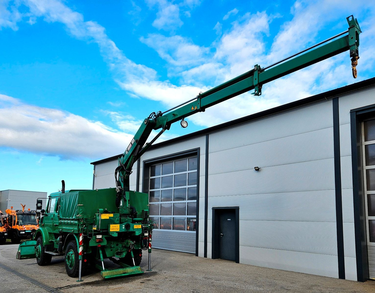 Unimog U2150 Doka HIAB 105 Kran Winde Frontlader - Truck, Crane truck: picture 3 Unimog U2150 Doka HIAB 105 Kran Winde Frontlader - Truck, Crane truck: picture 3