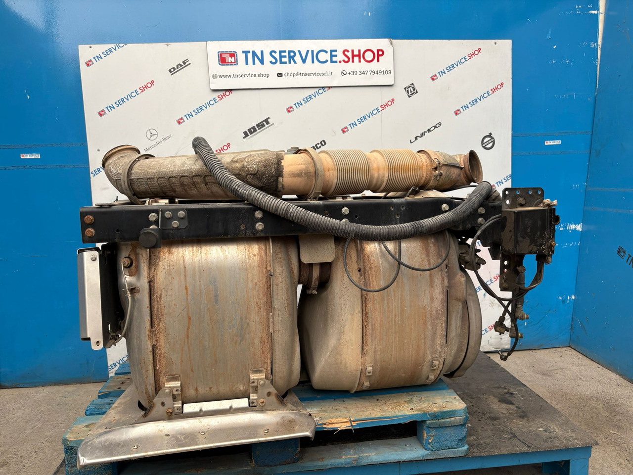 Catalizzatore DAF Euro6 - Catalytic converter for Truck: picture 1 Catalizzatore DAF Euro6 - Catalytic converter for Truck: picture 1
