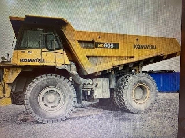 Komatsu HD 605-7  - Rigid dumper/ Rock truck: picture 3 Komatsu HD 605-7  - Rigid dumper/ Rock truck: picture 3