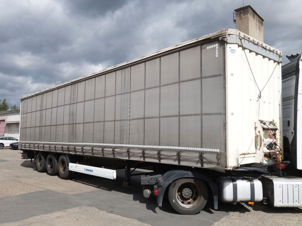 Krone SD Standard, Liftachse - Curtainsider semi-trailer: picture 3 Krone SD Standard, Liftachse - Curtainsider semi-trailer: picture 3