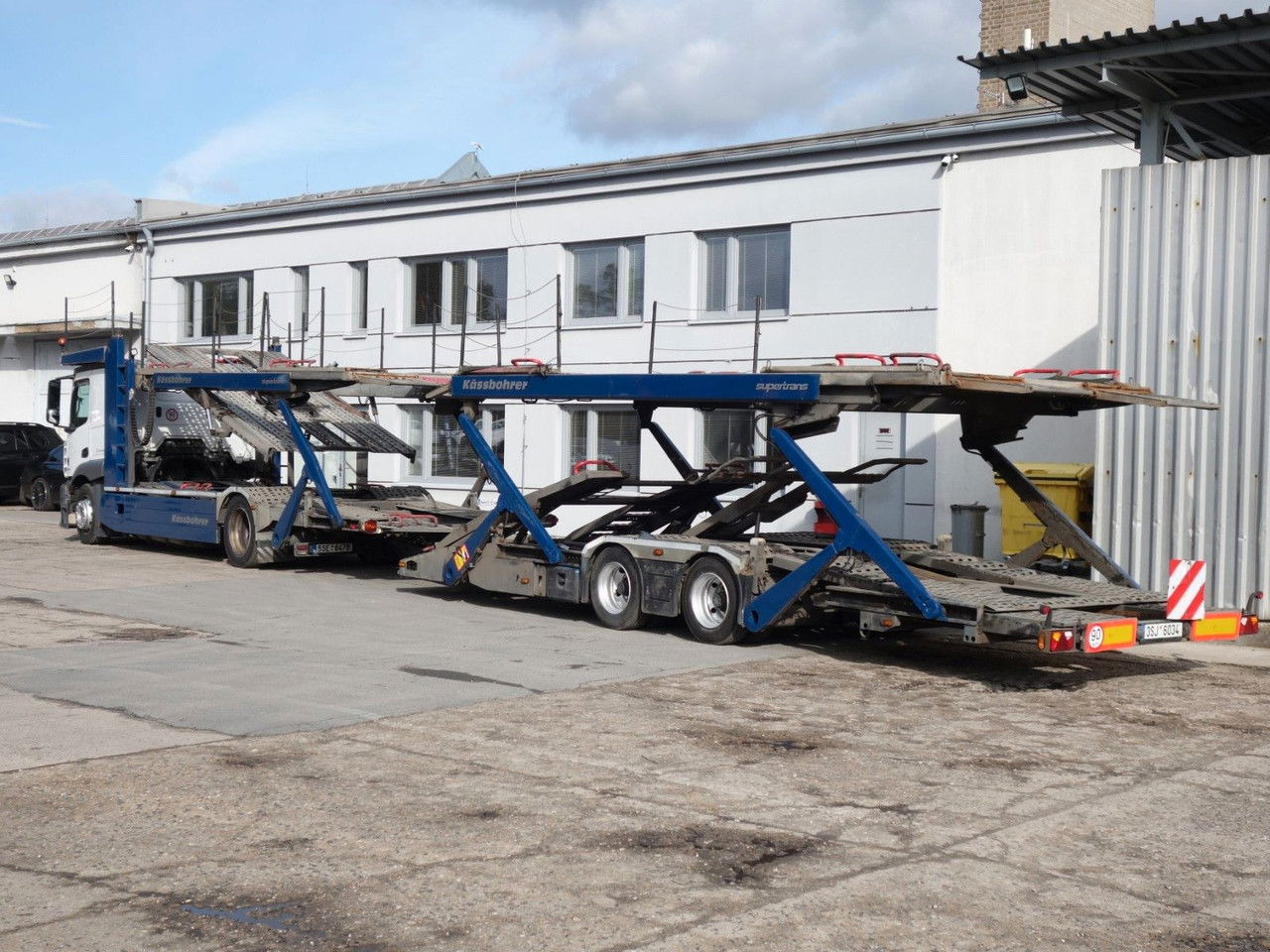 Mercedes-Benz Actros 1843 mit Kässbohrer Supertrans/Supertrans - Autotransporter truck: picture 3 Mercedes-Benz Actros 1843 mit Kässbohrer Supertrans/Supertrans - Autotransporter truck: picture 3