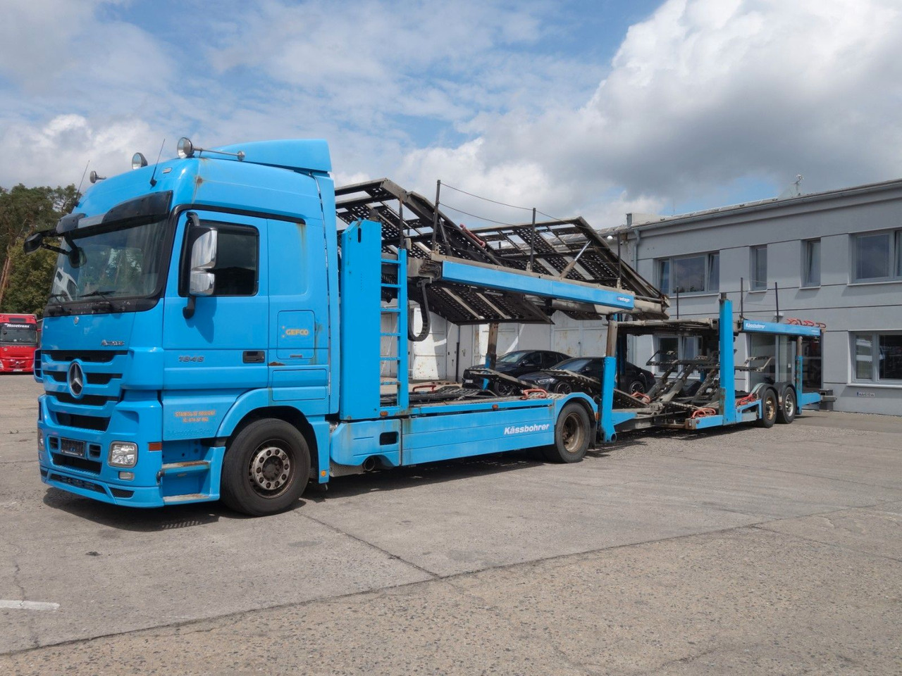 Mercedes-Benz Actros 1846 mit Kässbohrer Metago/Vario - Autotransporter truck: picture 2 Mercedes-Benz Actros 1846 mit Kässbohrer Metago/Vario - Autotransporter truck: picture 2