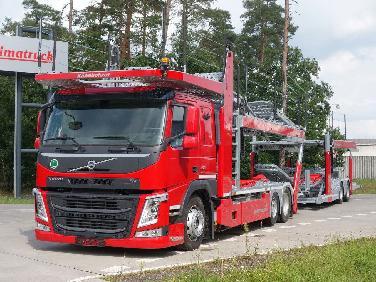 Volvo FM 460 6x2 Kassbohre Metago Pro / Intago tt, VDI - Autotransporter truck: picture 1 Volvo FM 460 6x2 Kassbohre Metago Pro / Intago tt, VDI - Autotransporter truck: picture 1